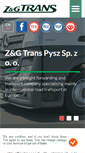 Mobile Screenshot of en.zgtrans.pl